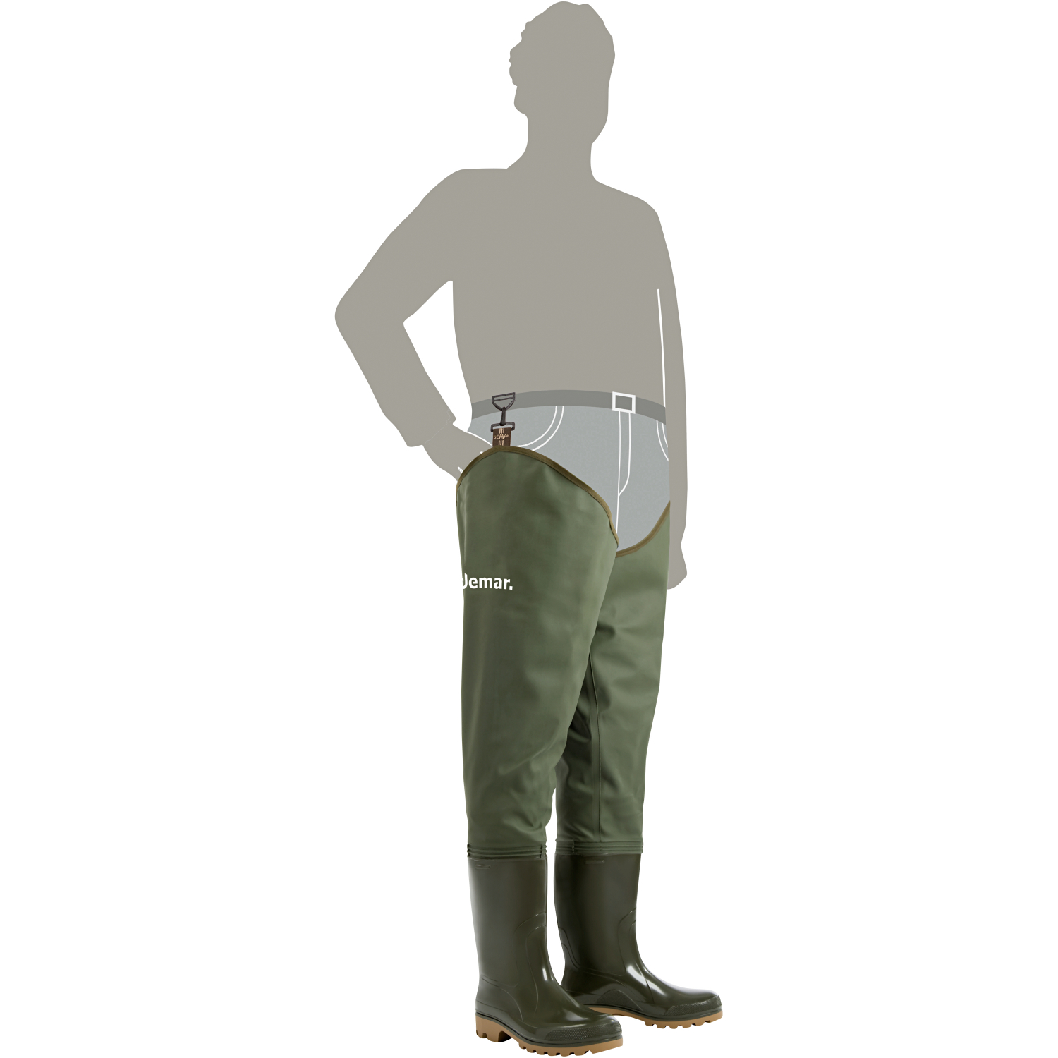 demar Herren Wathose Grand Waders