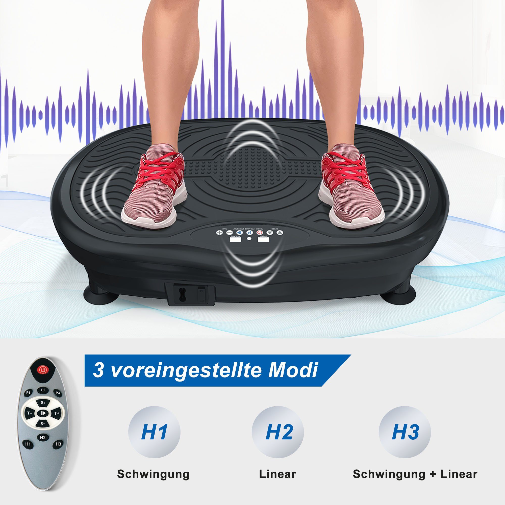 Mould King Vibrationsplatte 3D Vibrationsplatte,60 Geschwindigkeitsstufen,2 Motoren,mit 3 Modi