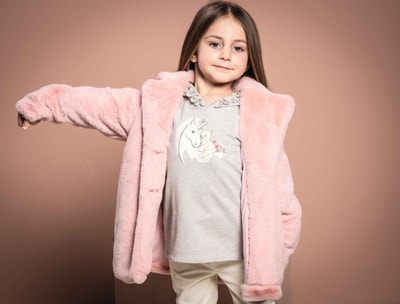 Sweatshirt, hellgrau für Mädchen