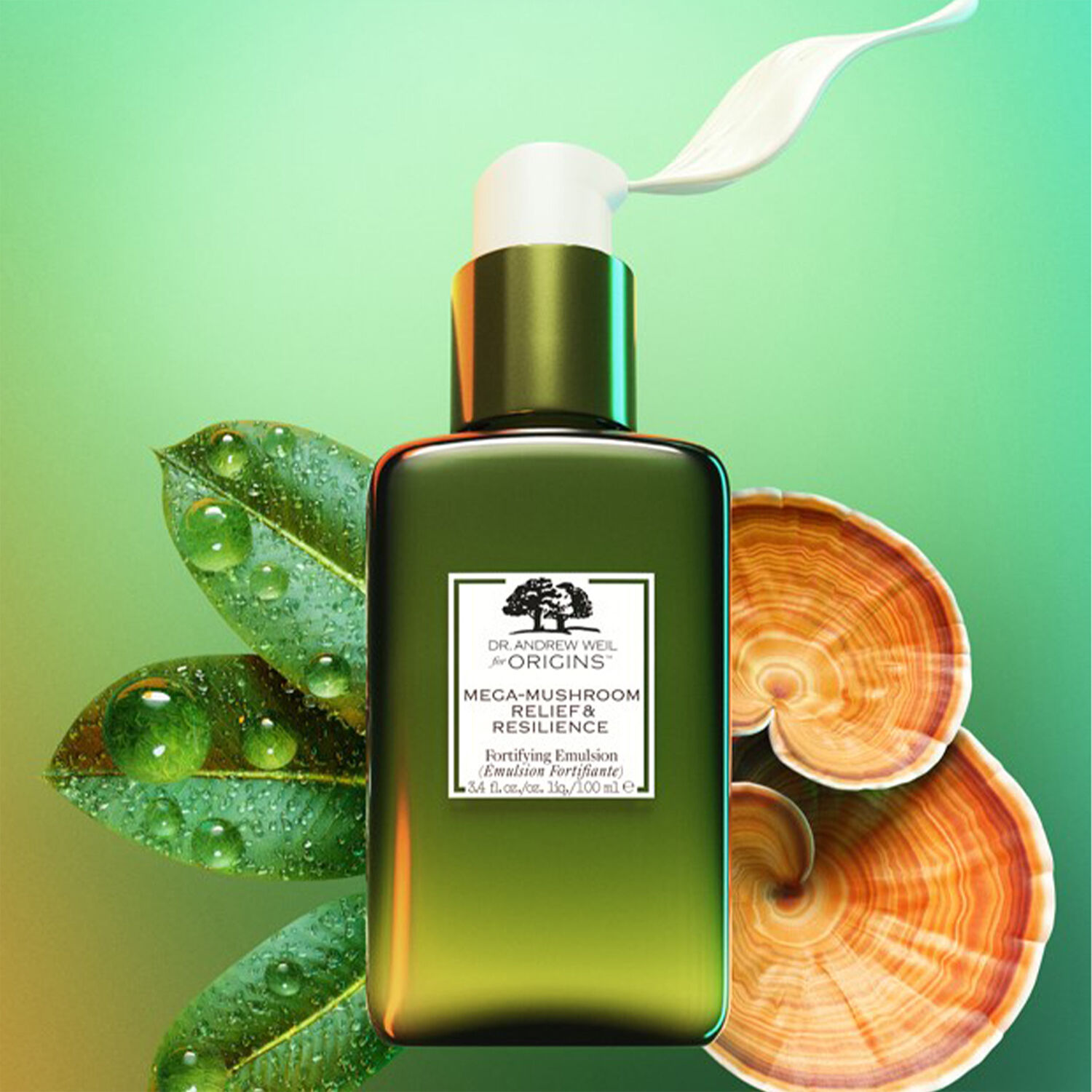 Origins Mega-Mushroom Emulsion hydratante fortifiante