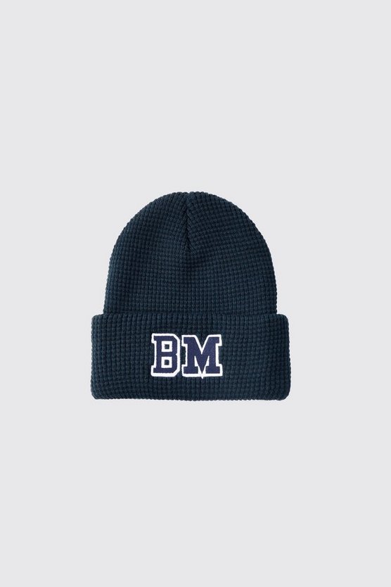 Beanie in Waffeloptik