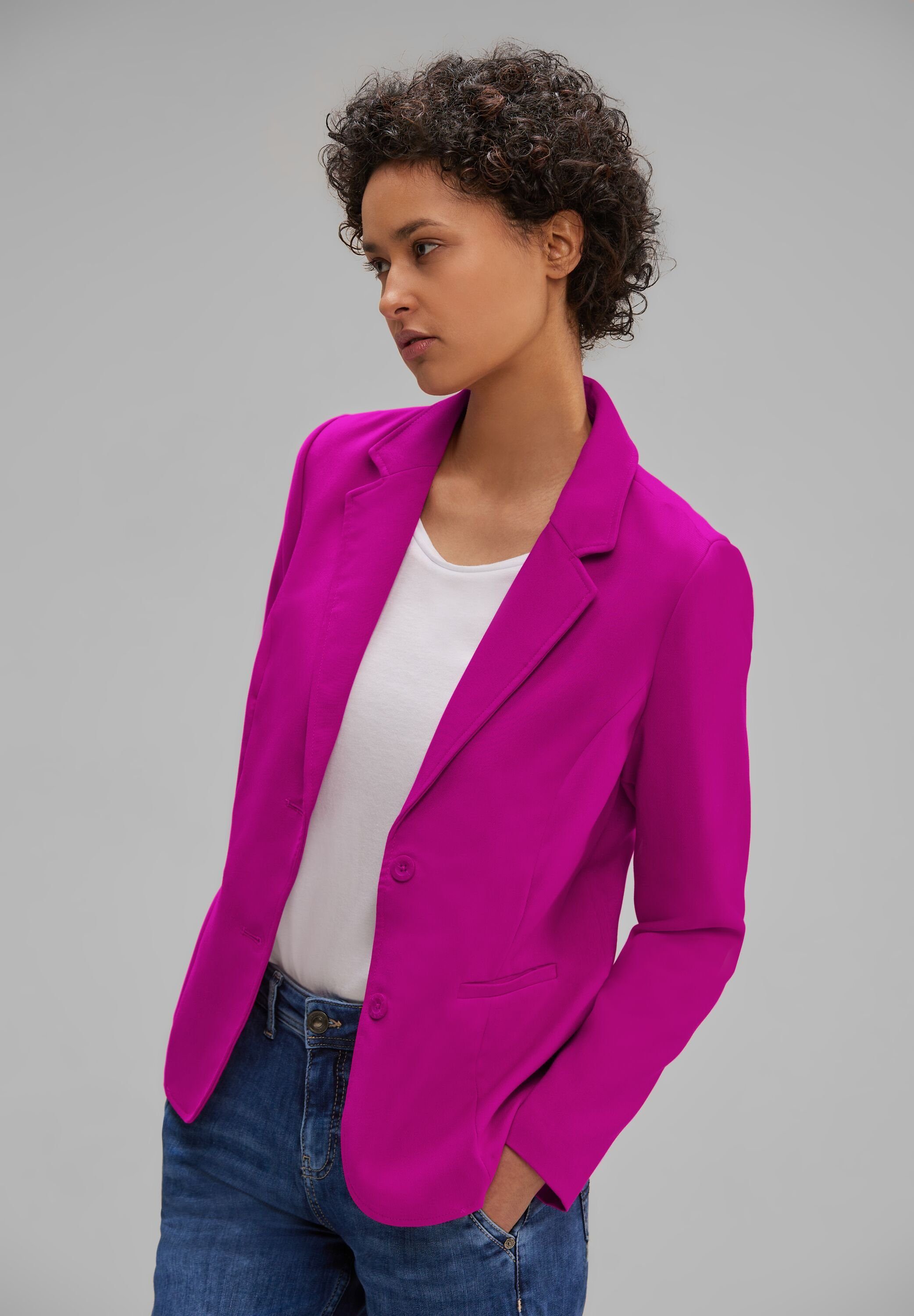 STREET ONE Kurzblazer mit Reverskragen