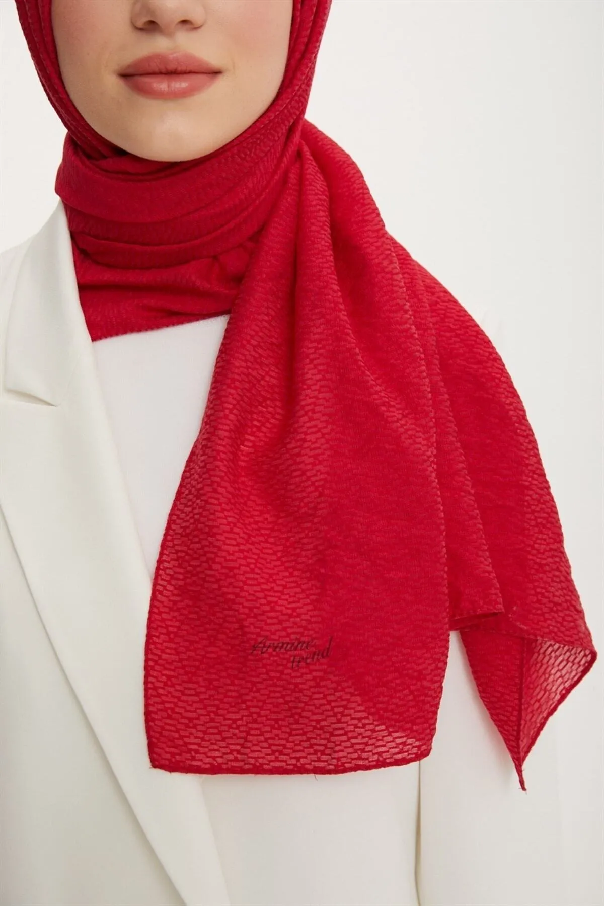 Armine  Sternschal 3 Strukturiert – Ats3str-569 – Rot