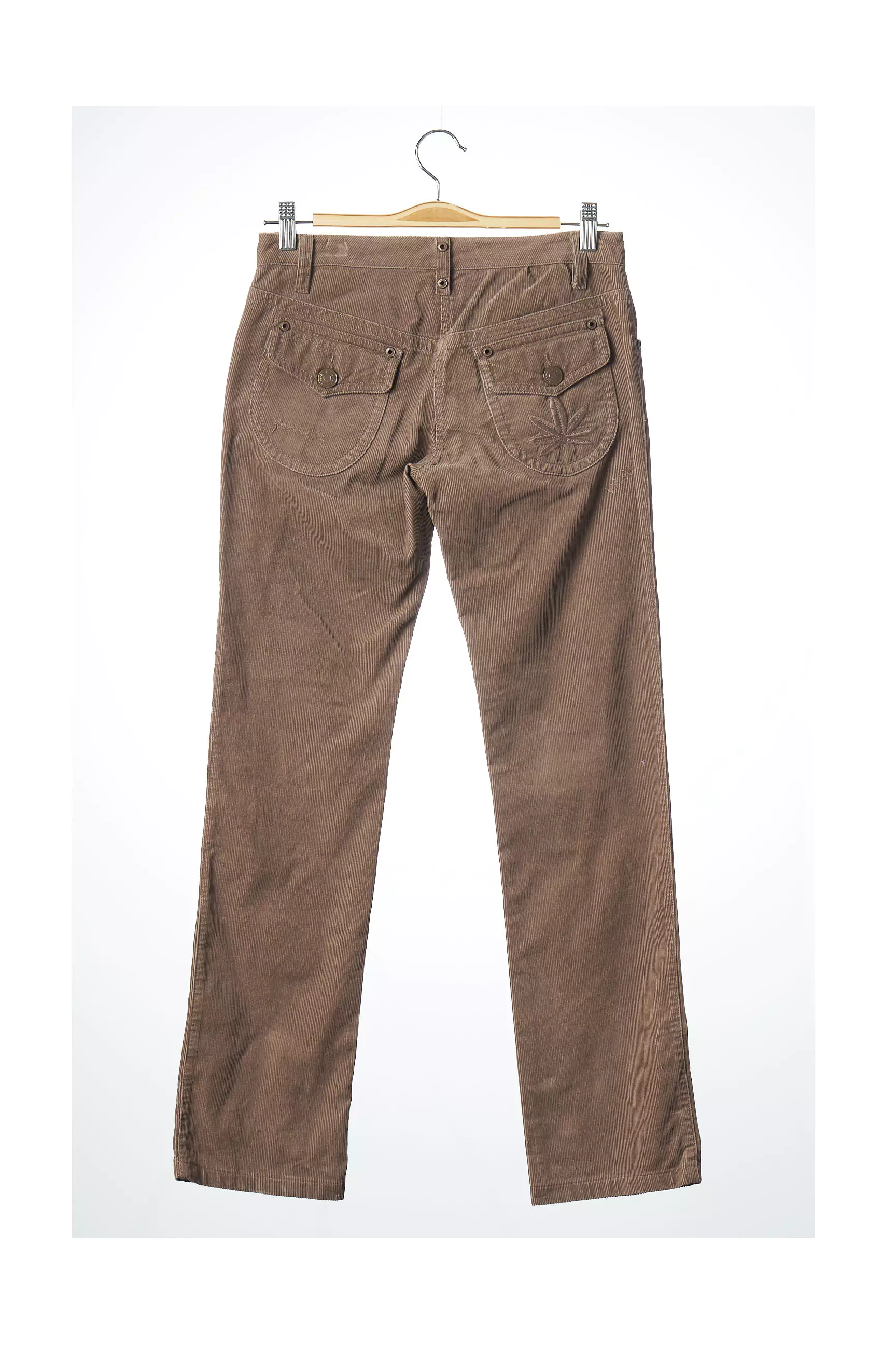 Zadig Voltaire Pantalons Droits Femme couleur marron