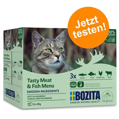 Bozita Häppchen in Gelee im Mixpaket 12 x 85 g