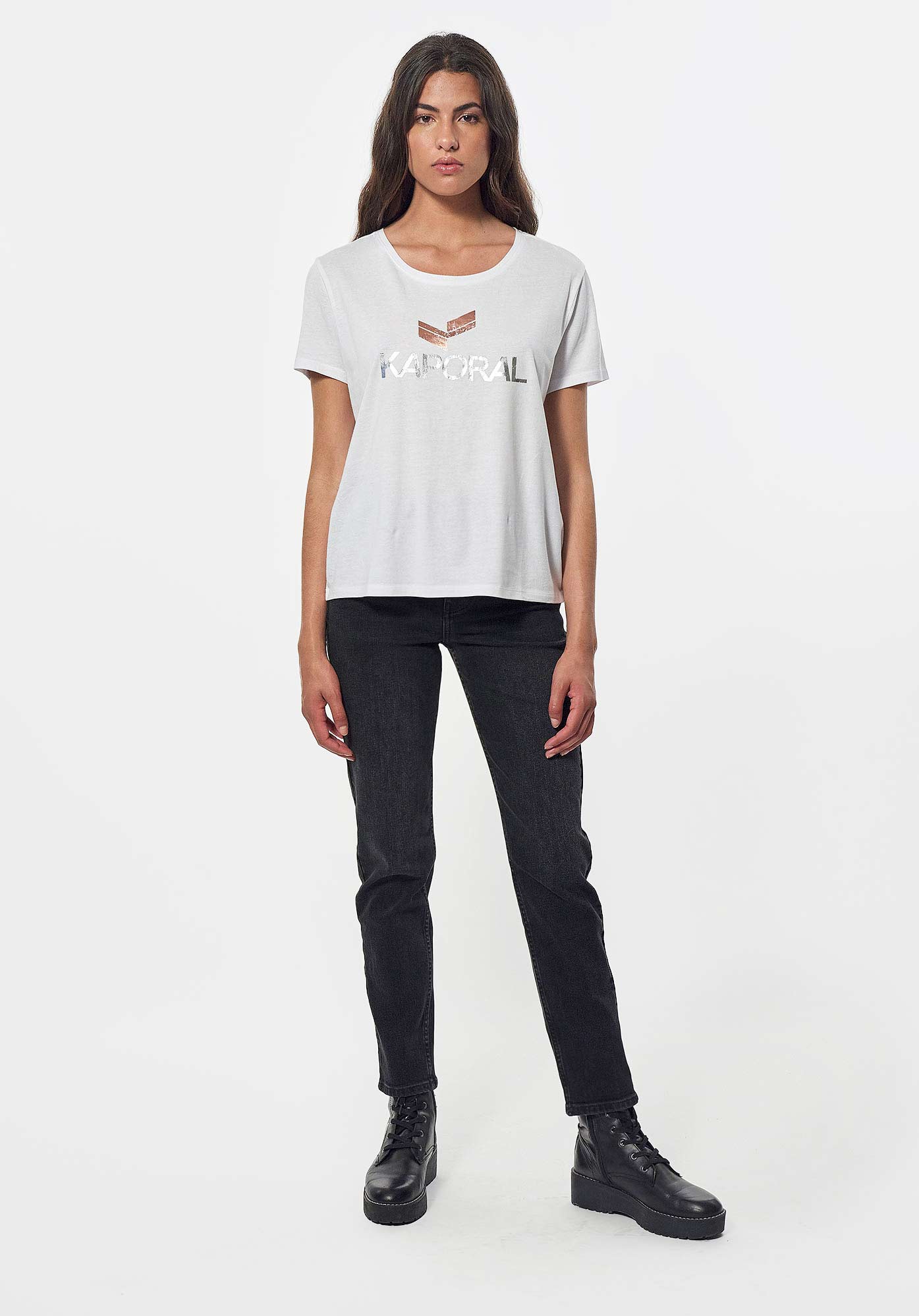 FABY   T-shirt blanc Femme