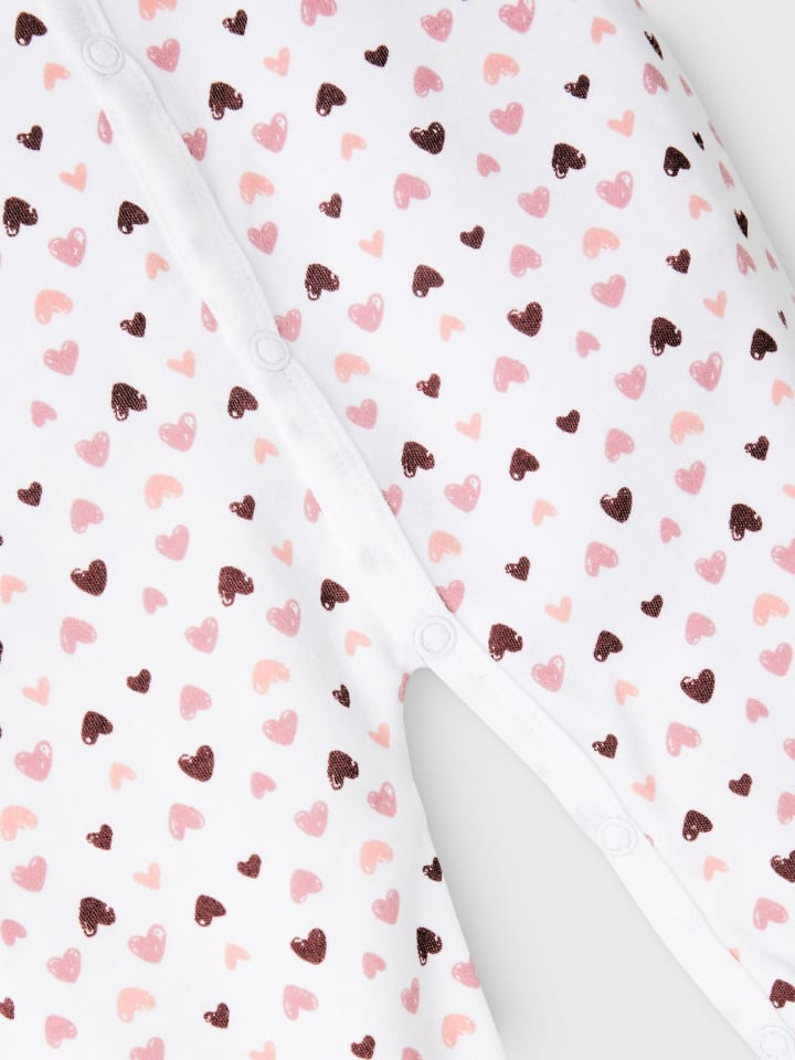 name it Mädchen Schlafanzug im 3er-Pack mit Knöpfen in Rosa günstig kaufen 92