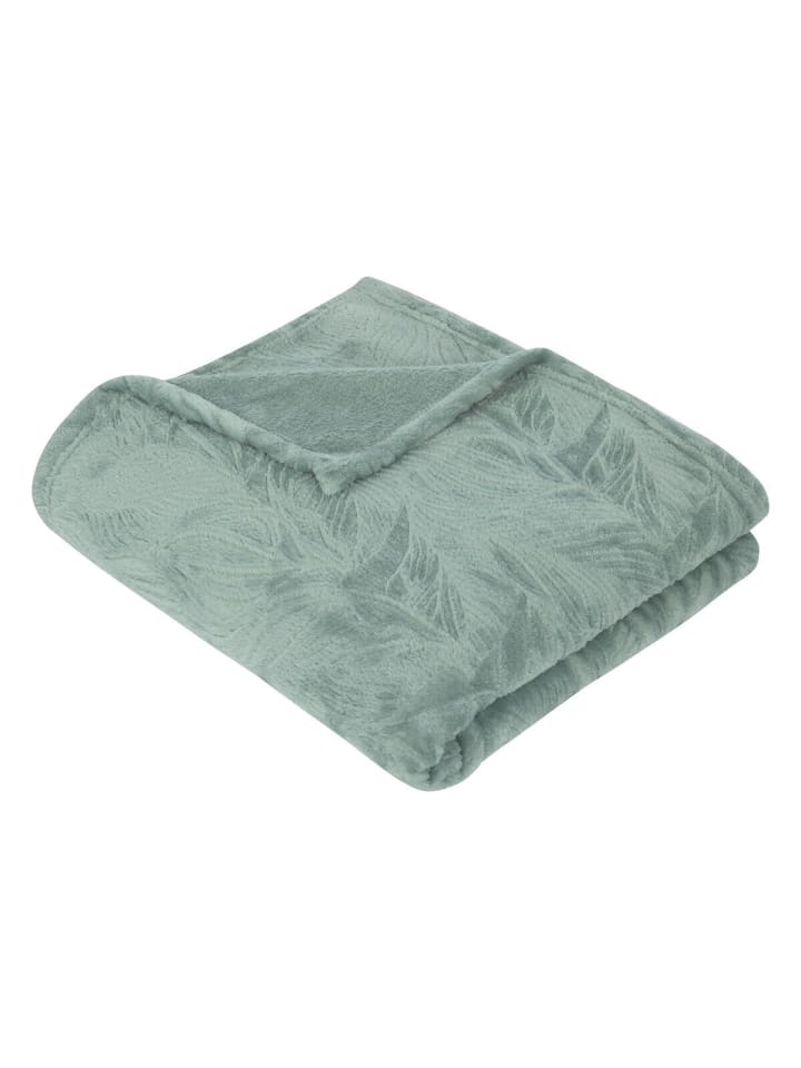 Atmosphera Créateur d'intérieur Kuscheldecke in blau günstig kaufen onesize