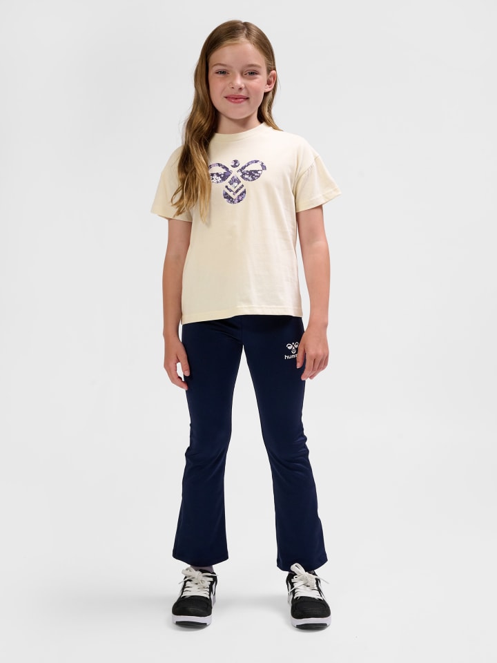 Hummel Hummel T-Shirt Hmllibi Mädchen in WHITECAP GRAY günstig kaufen 116