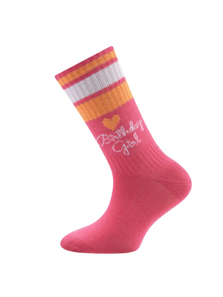 ewers Socken Birthday Girl in sorbet pink günstig kaufen