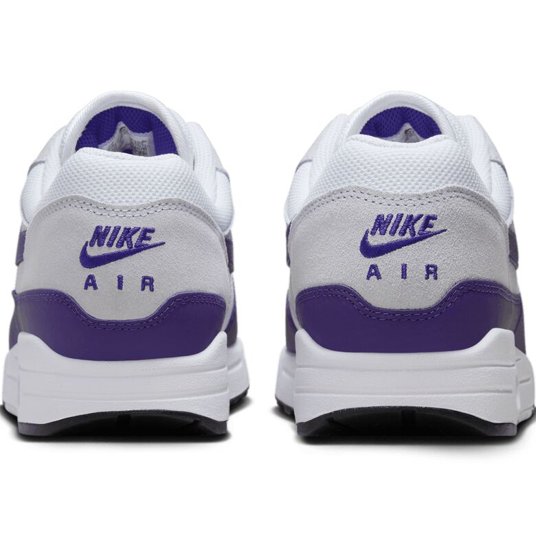 NIKE Wmns Air Max 1 SC white/field purple-football grey-black