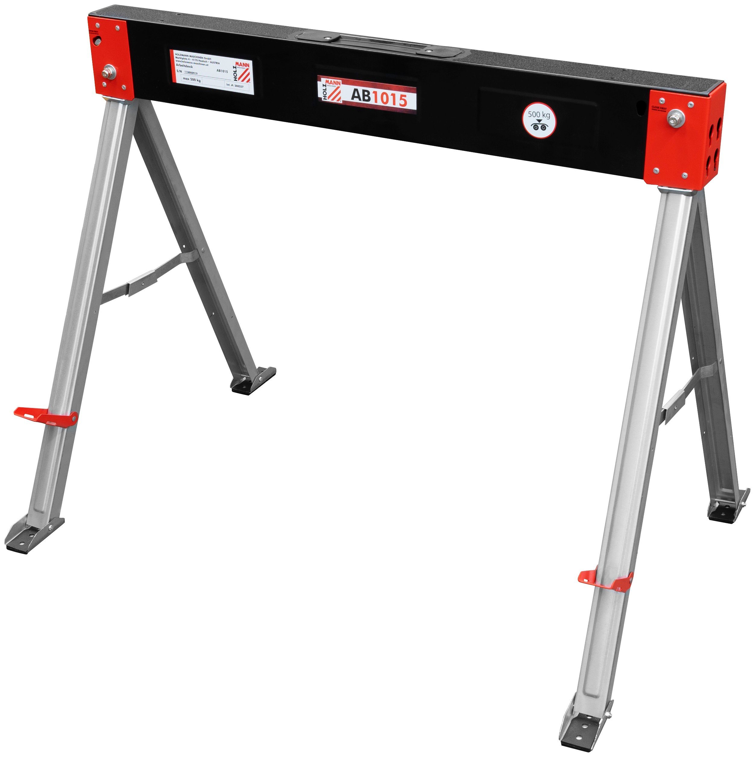 Holzmann Klappbock AB1015, 500 kg max. Belastbarkeit