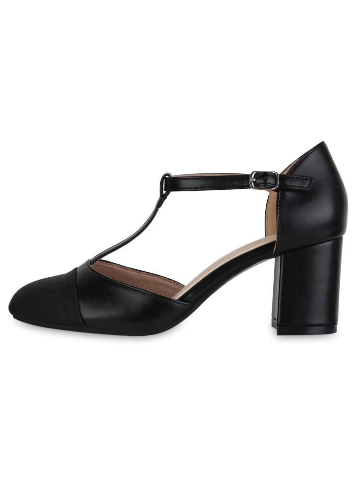 VAN HILL Mary Janes Emma in Schwarz günstig kaufen