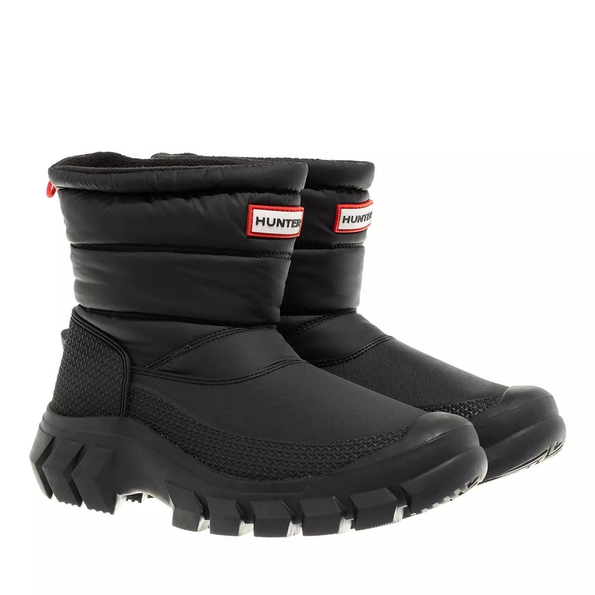 HUNTER Stiefeletten schwarz Stiefel