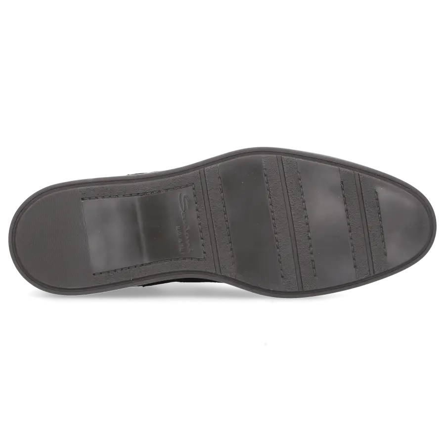 Santoni - Chelsea Boots 18588 Veloursleder - schwarz