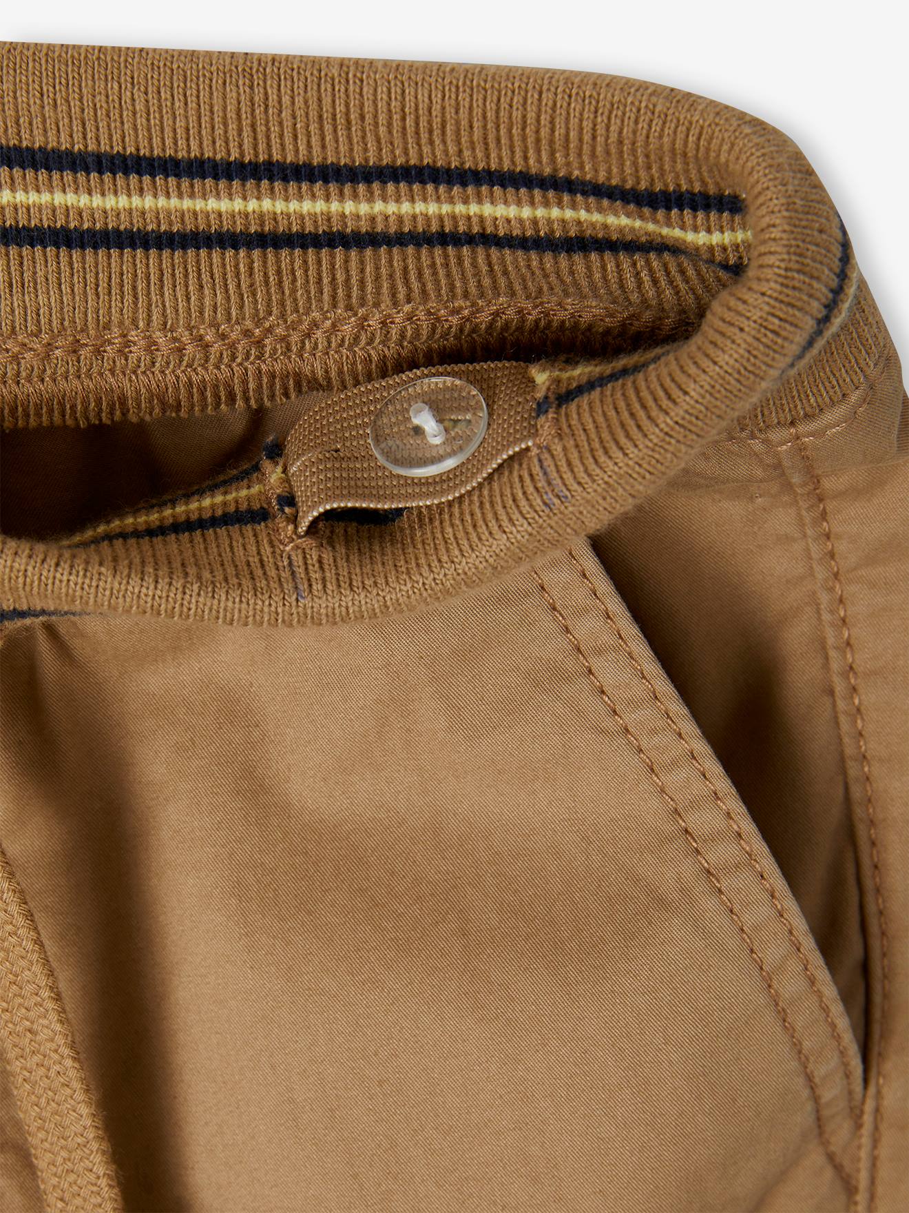 Vertbaudet Jungen Cargohose mit Schlupfbund - nachtblau