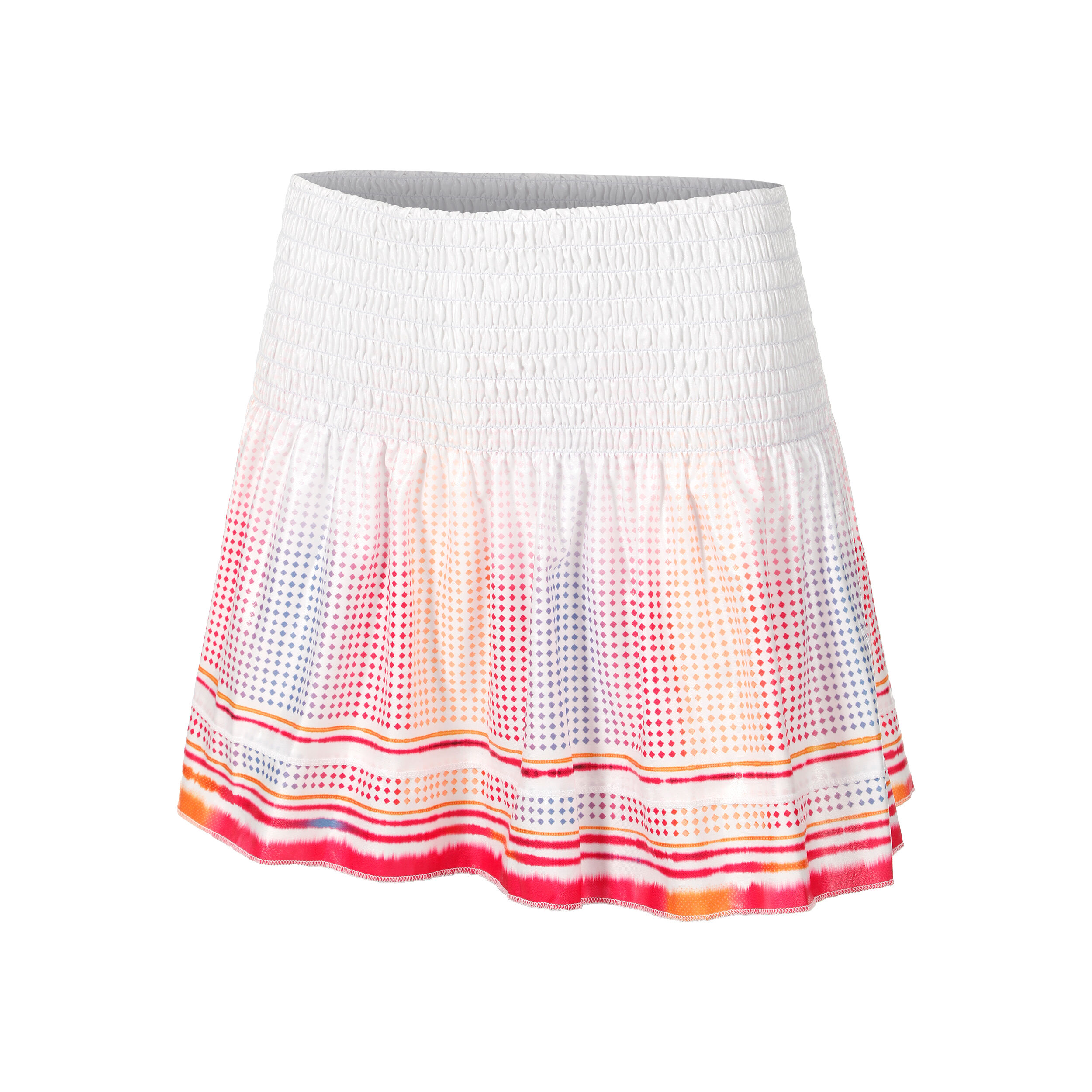 Long Classic Stripe Rock Damen - Weiß, Mehrfarbig
