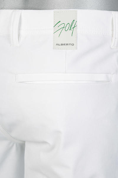 Alberto Golf, Golfshorts Earnie, Regular Fit, 3xDRY® Cooler, weiß
