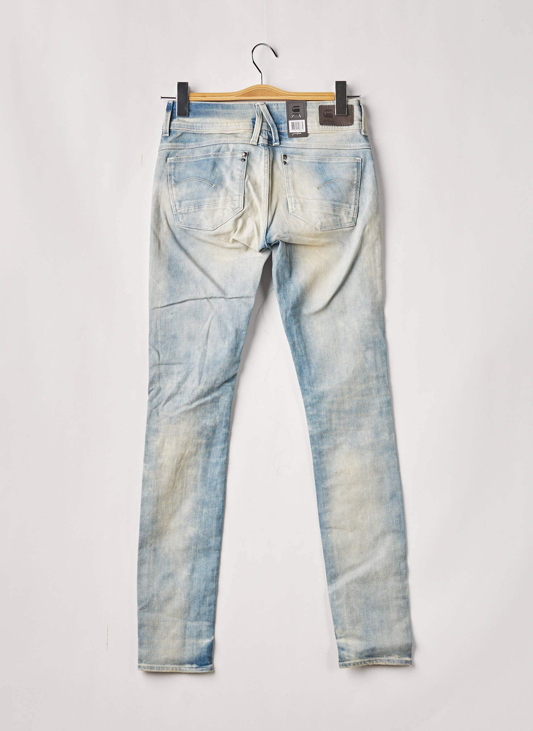 G Star Jeans Skinny Femme couleur bleu