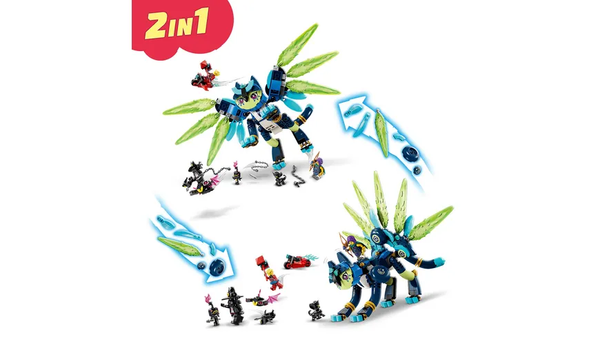 LEGO DREAMZzz 71476 Zoey und die Katzeneule Zian