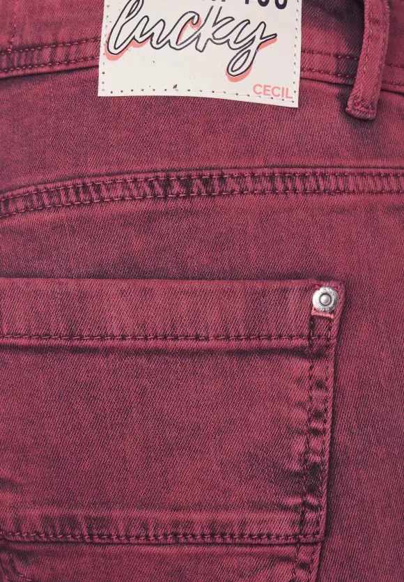 CECIL Farbige Slim Fit Jeans