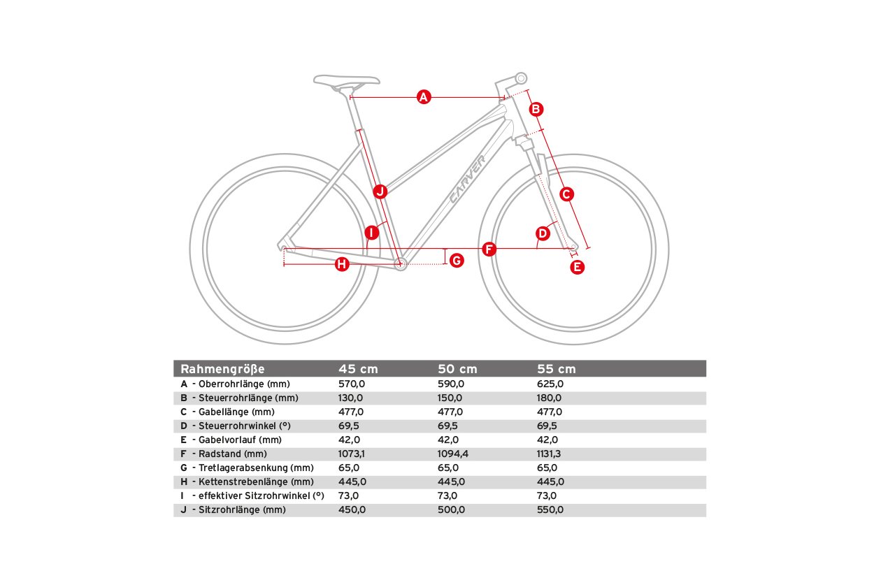 Carver Cinos 120 - 2024 - 28 Zoll - Damen Sport