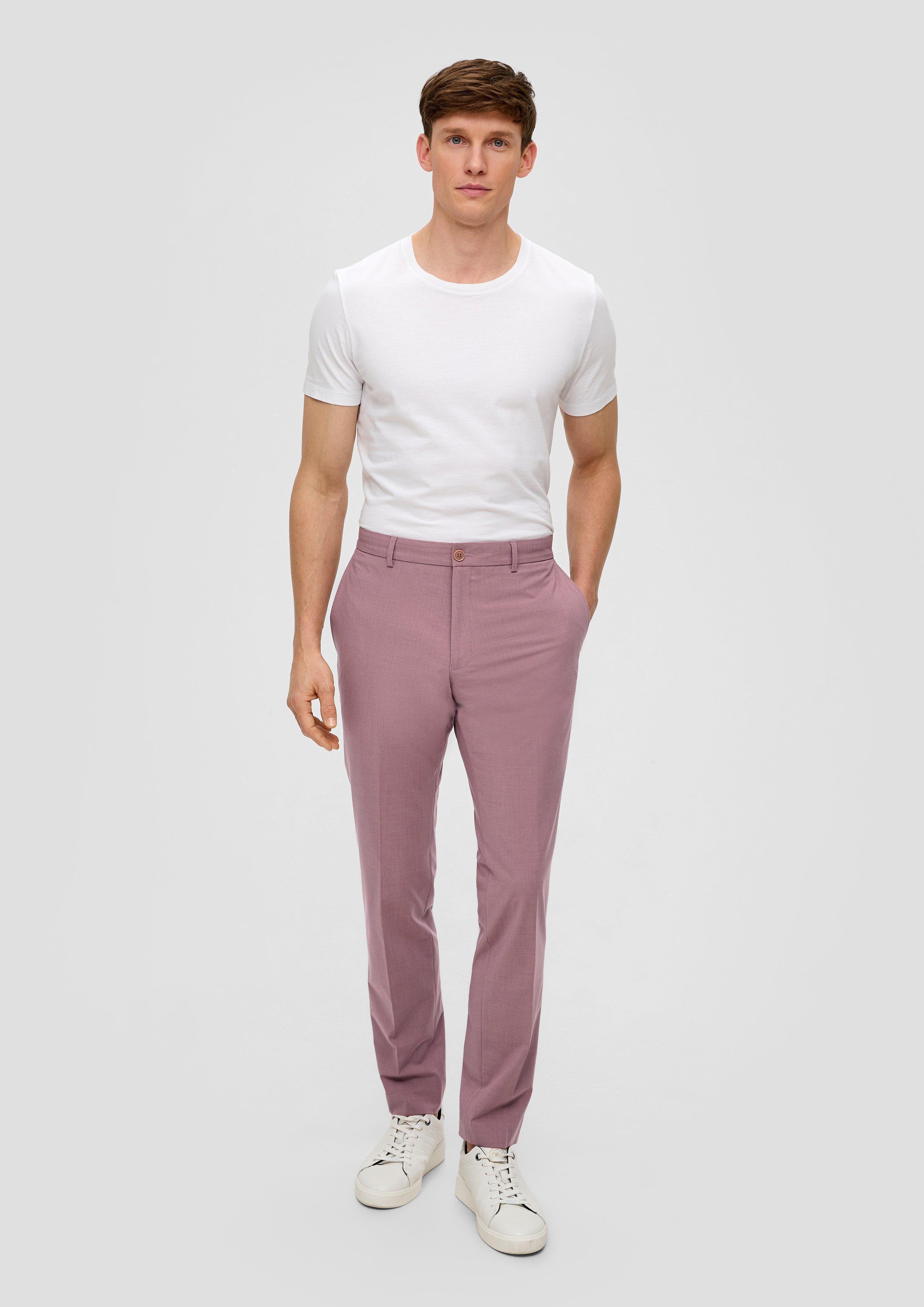 s.O PURE: Anzughose aus Stretch-Fabric  2142826-4757