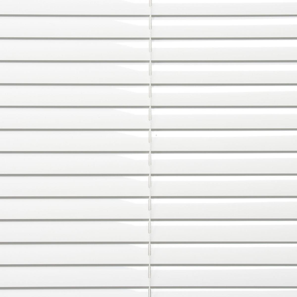 Bella Casa Klemmfix Jalousie verspannt aus Aluminium, 60 x 130 cm (Breite x Höhe), weiß