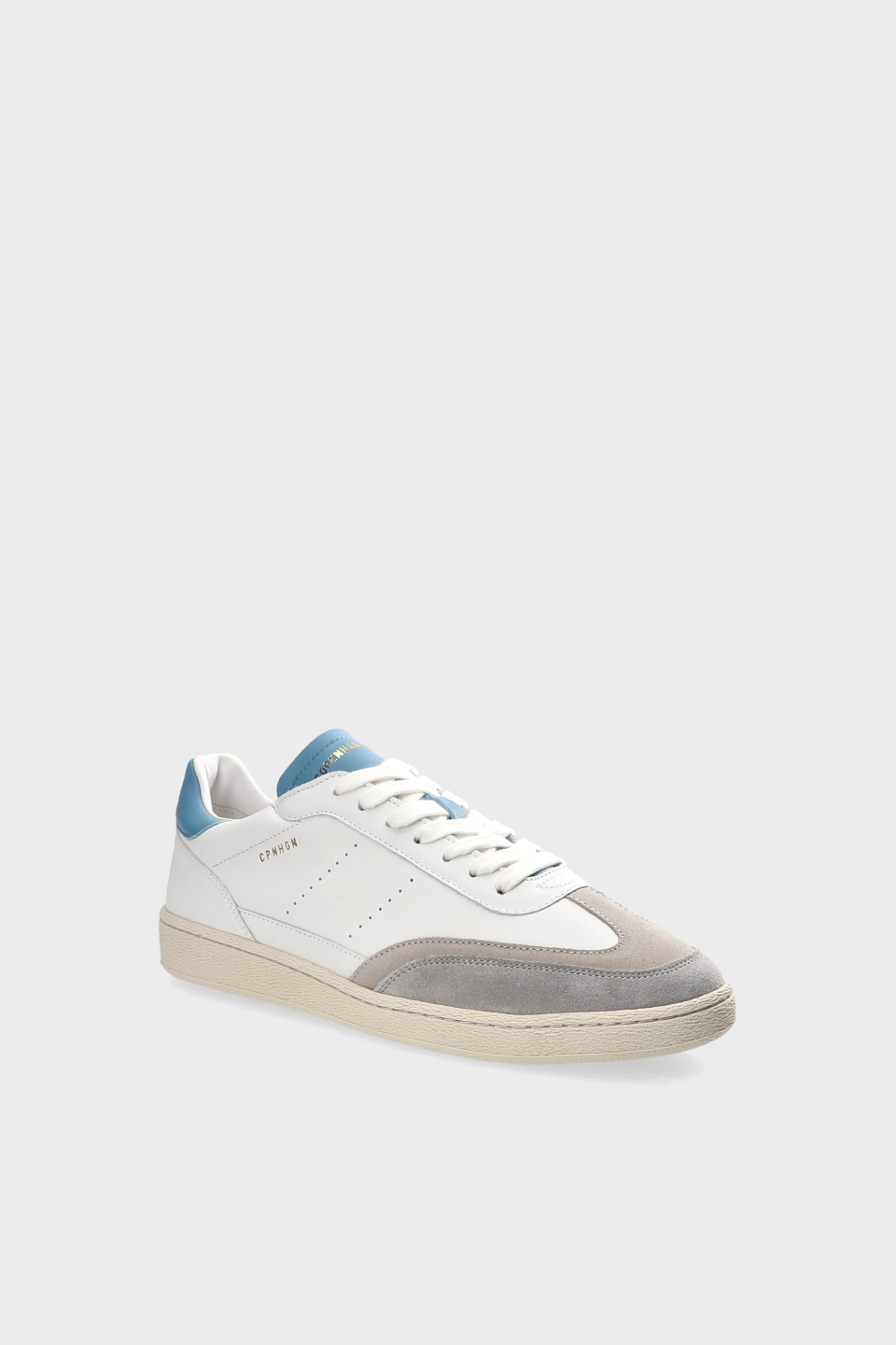 CPH257M leather mix white/blue