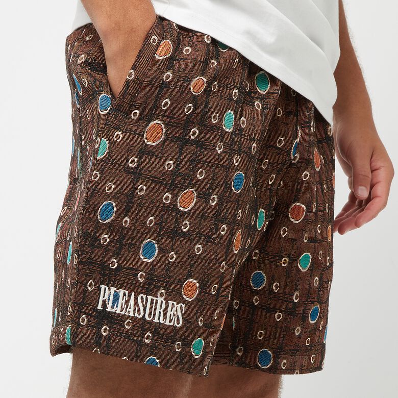 Pleasures Coffer Shorts brown