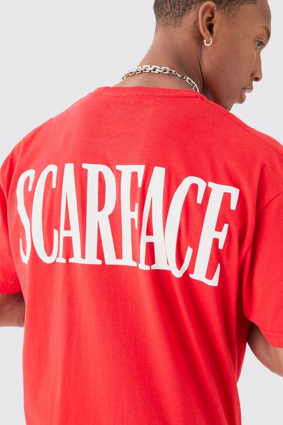 Oversize T-Shirt mit lizenziertem Scarface-Print