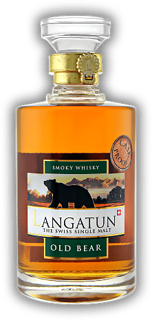 Langatun Old Bear Smoky Cask Strength 59,7% Langatun Old Bear Smoky Cask Strength 59,7% In bester Schweizer Familientradition handwerklich gefertigt. 0,5	 Liter - Vol 59,7%