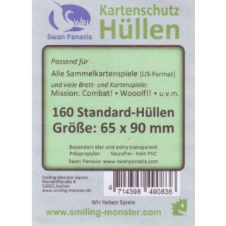 Swan Panasia Kartenhüllen 65mm x 90mm dünn (160)