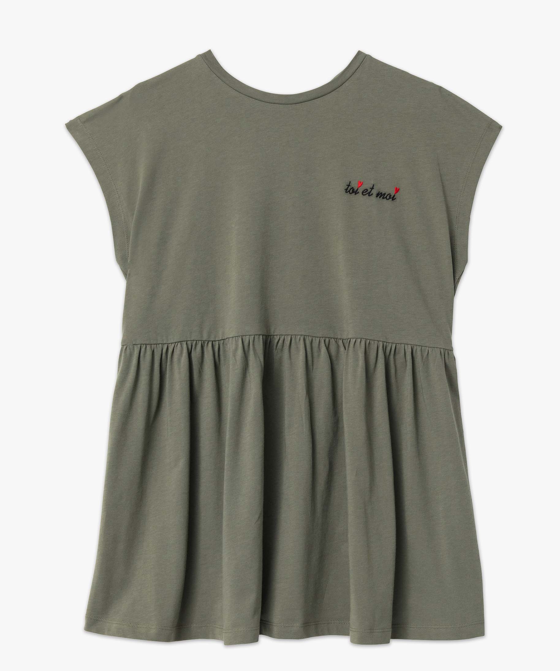 Tee-shirt de grossesse avec large volant dans le bas imprime | GEMO