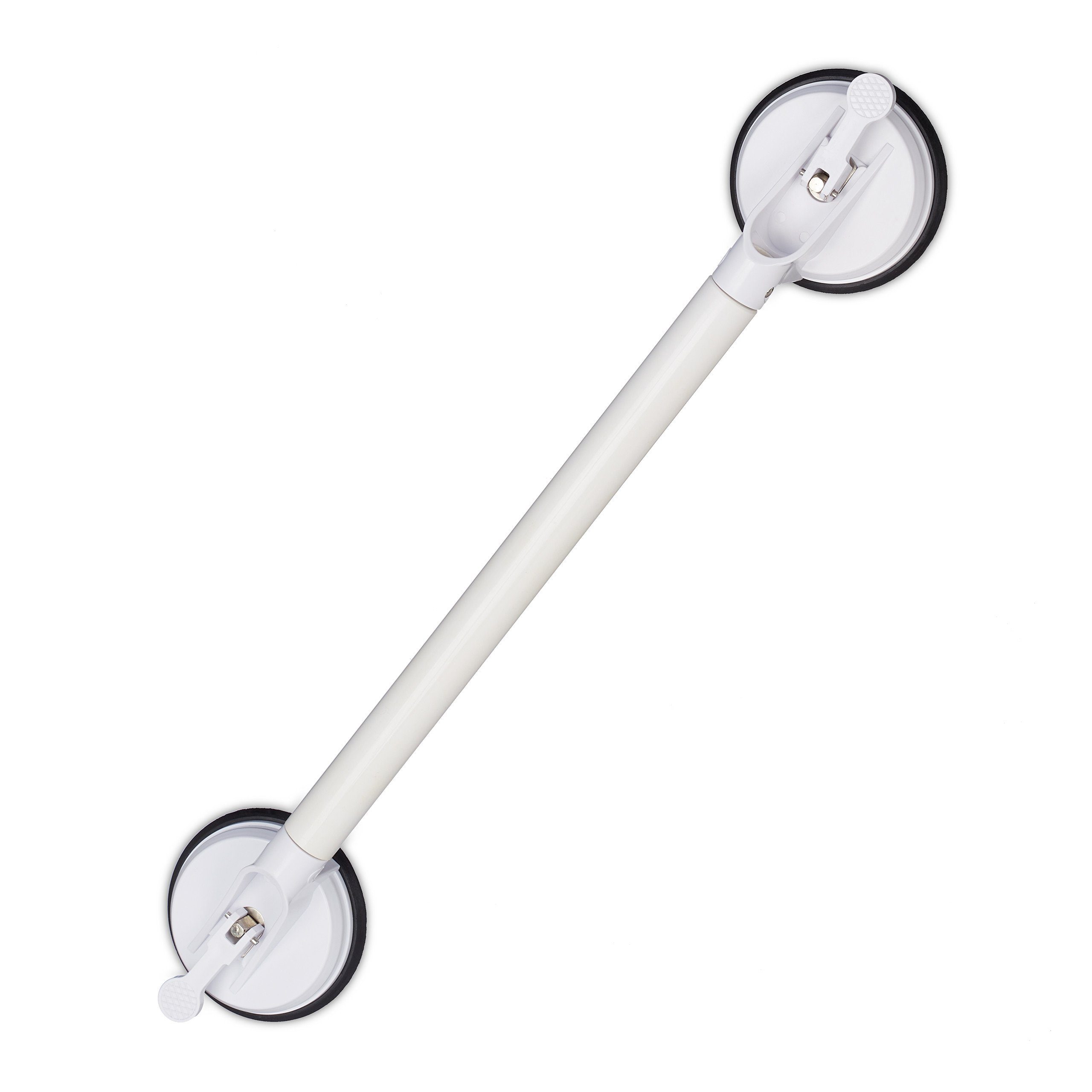 relaxdays Haltegriff 1 x Sauggriff ausziehbar Größe XL
