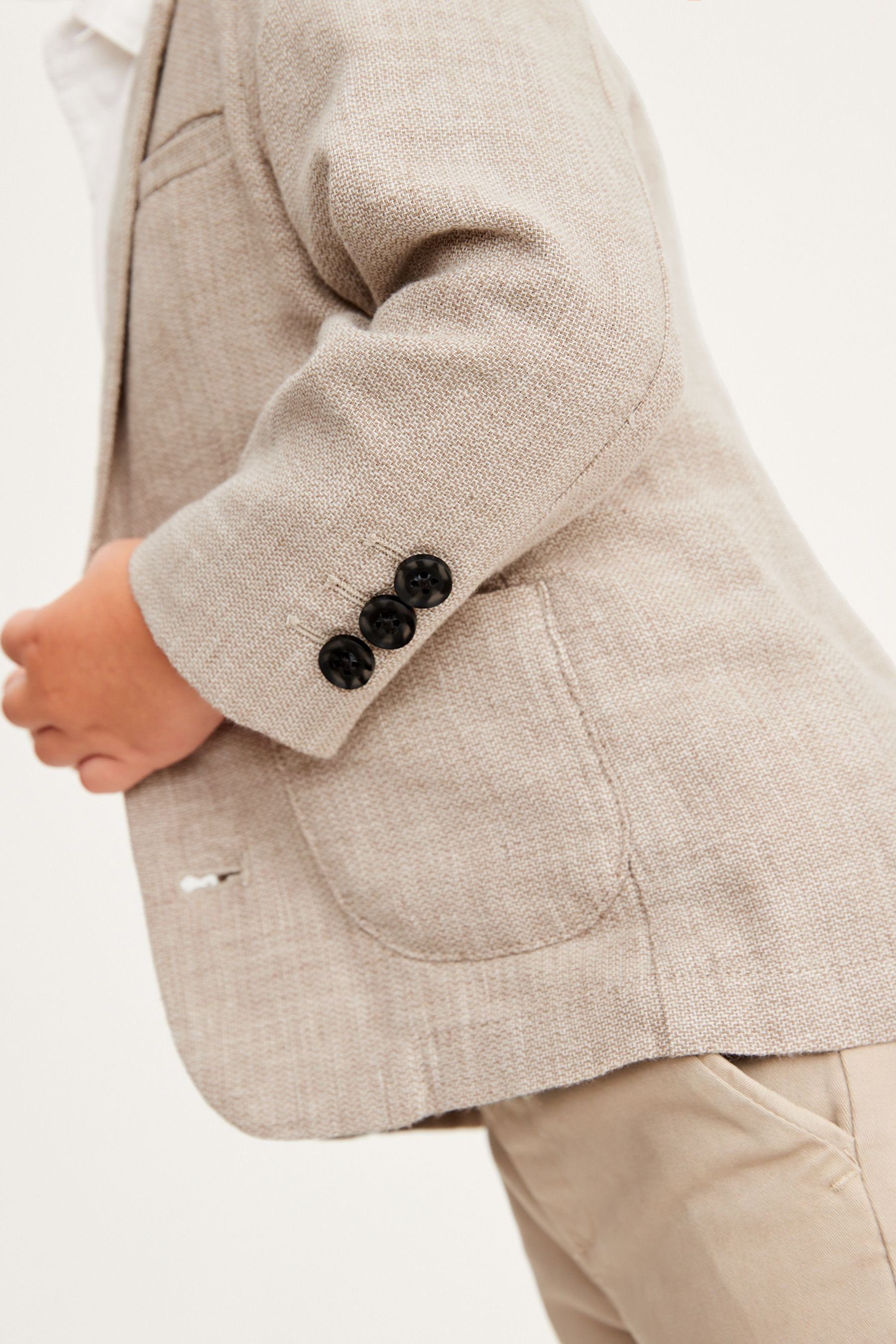 Next Leinensakko Blazer aus Leinengemisch (1-tlg)