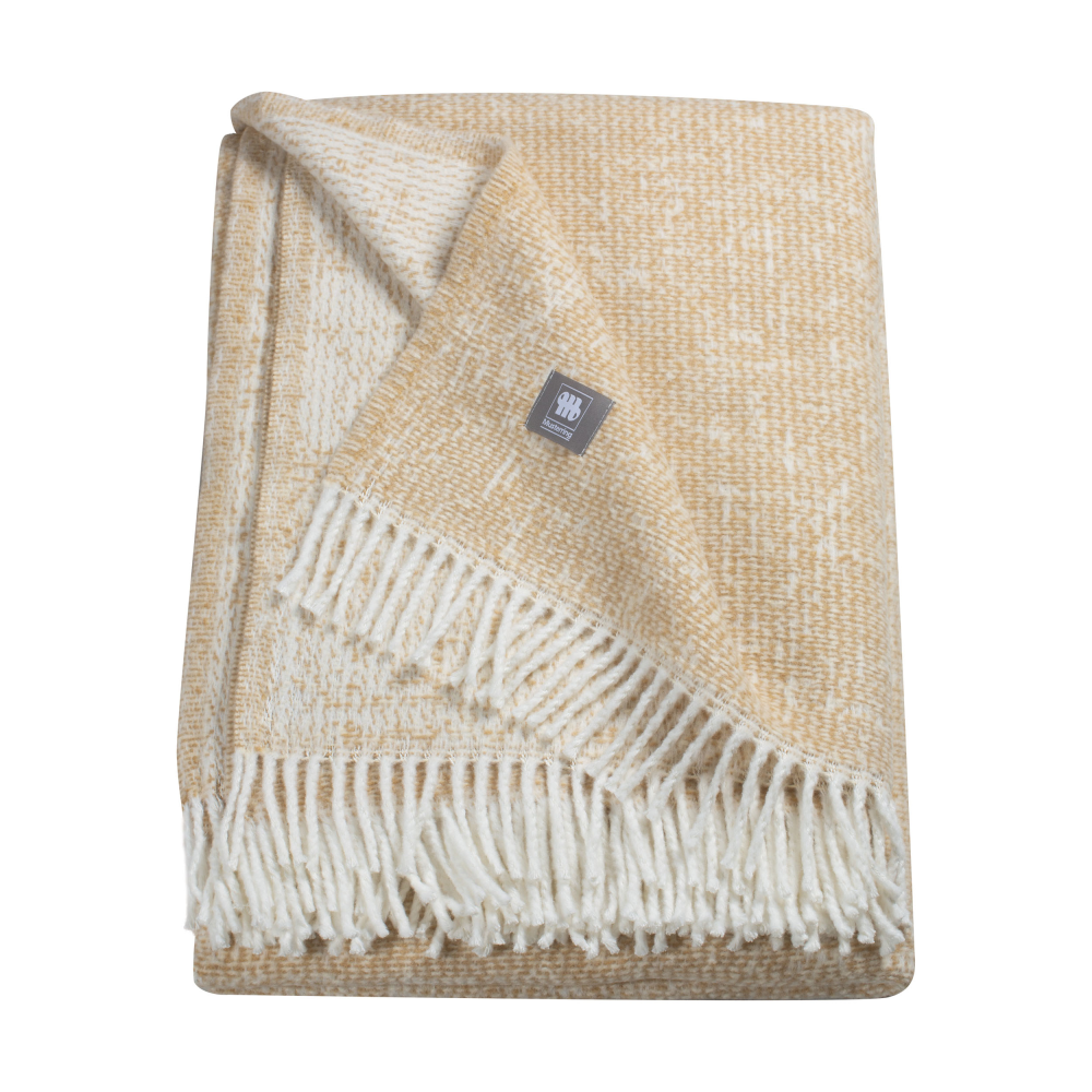 Fransenplaid MR-Ease beige