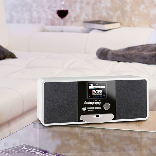 Imperial Internet-Radio DABMAN i200CD DAB+, weiß