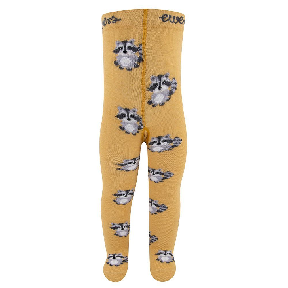 Ewers Strumpfhose Strumpfhose Waschbär (2 St. 2er-Set) hoher Baumwollanteil