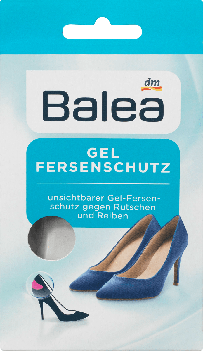 Druckstellenschutz Ferse Rückseite Gelpads, 2 St