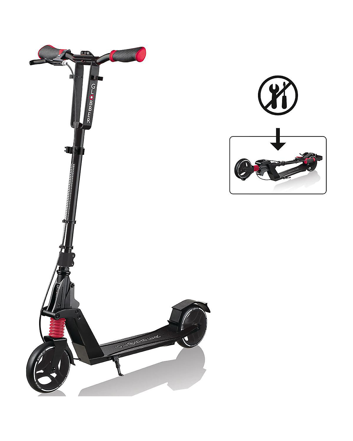 GLOBBER ONE K 165 DELUXE schwarz