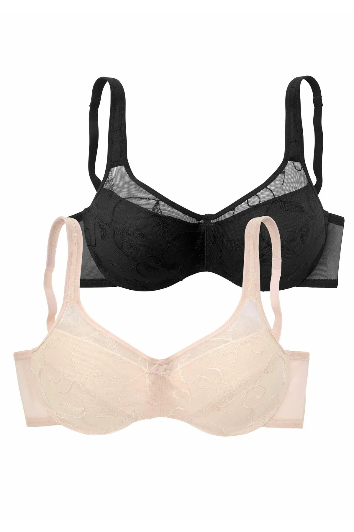 PETITE FLEUR  BH - Weiß - Unifarben