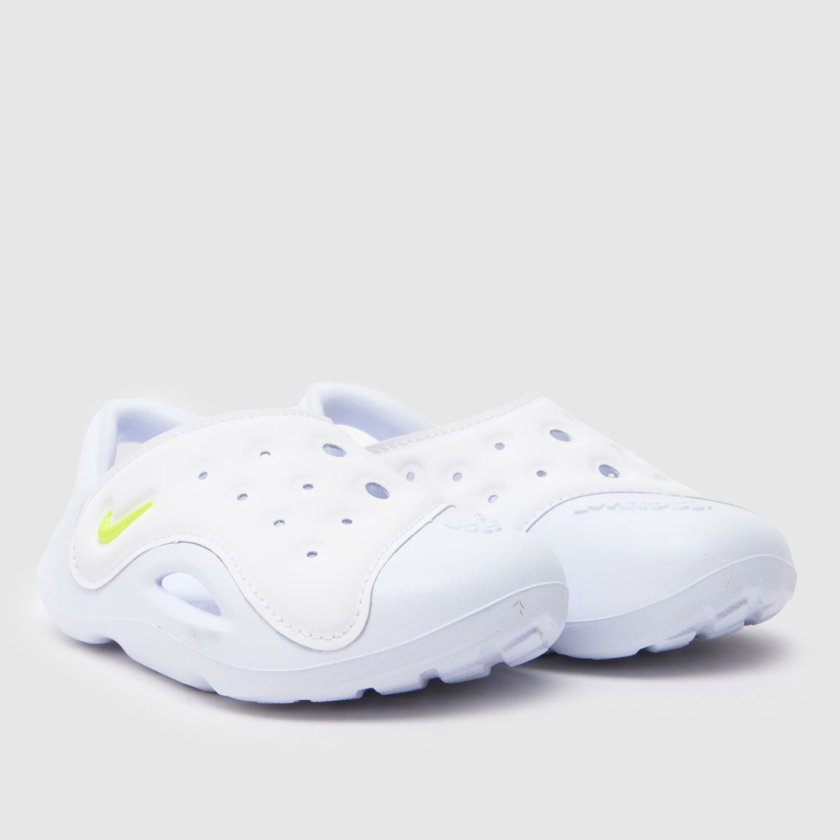 Bílé akvamarínové sandály Nike s motivem vlnovky pro batolata