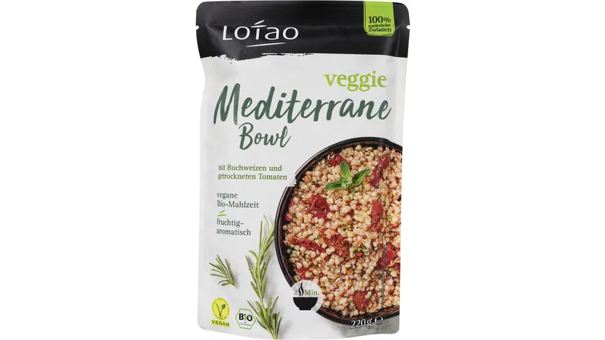 LOTAO Bio Mediterrane Bowl 220 g