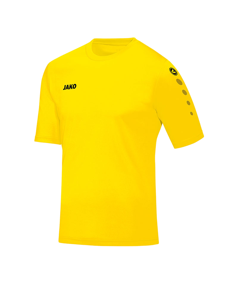 Jako Team Trikot kurzarm Kids Gelb F03