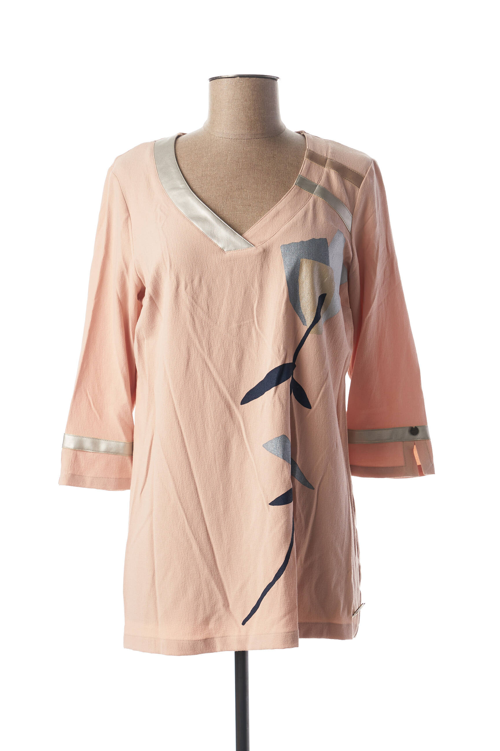 Mado Et Les Autres Tuniquemanchelongue Femme couleur rose