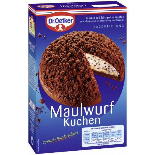 Dr.Oetker Backmischung Maulwurfkuchen 435G