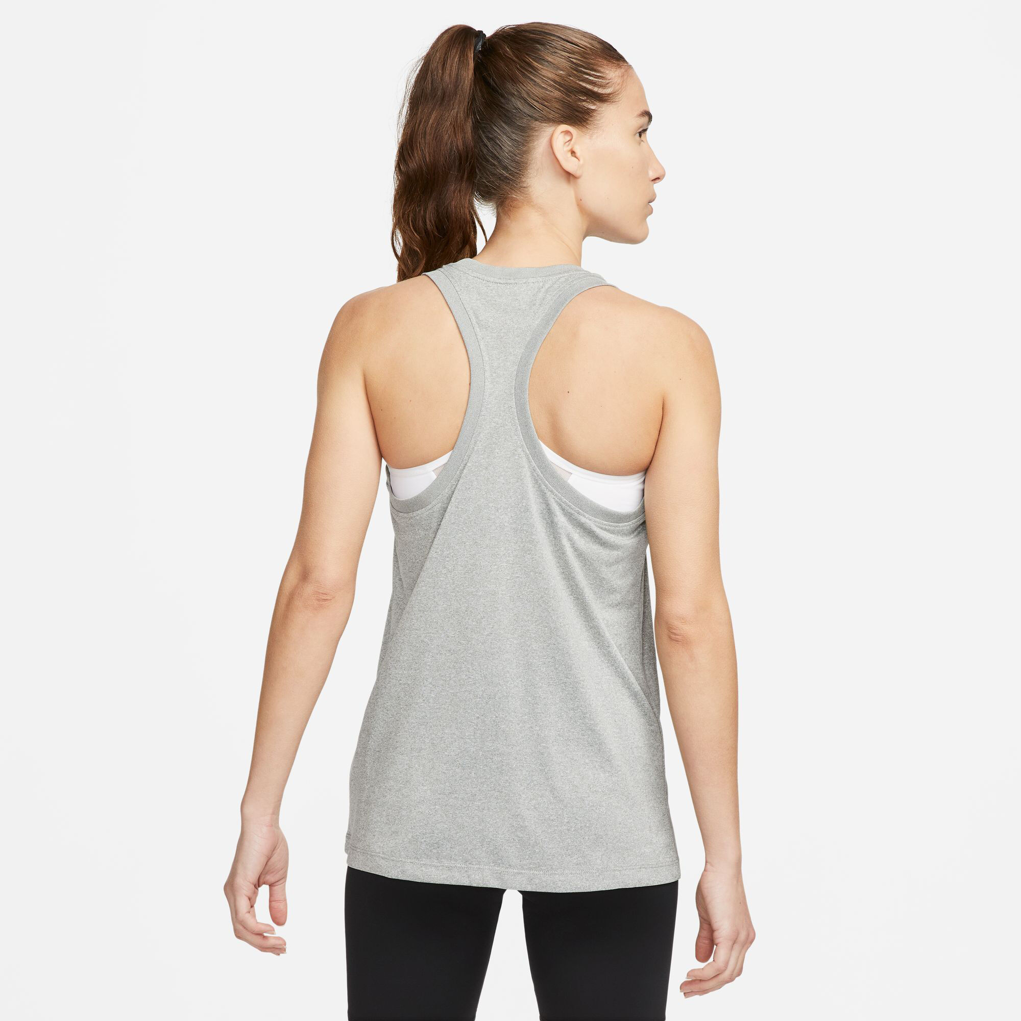 Dri-Fit Regular Racerback Tank-Top Damen - Hellgrau