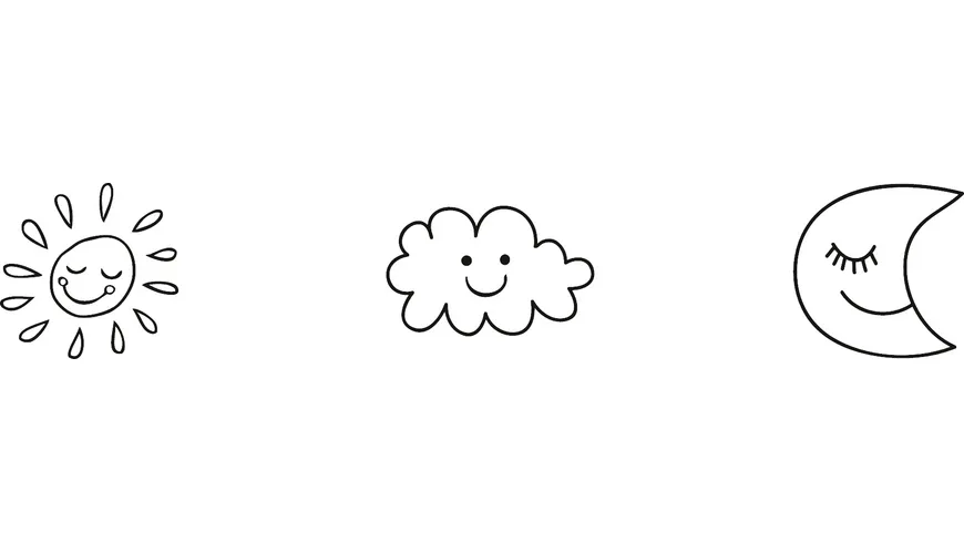 HEYDA Stempelset Mini Himmel