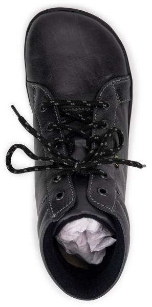 Fare Bare |vB ~ HighCut Leder Schnürer ~ Schwarz